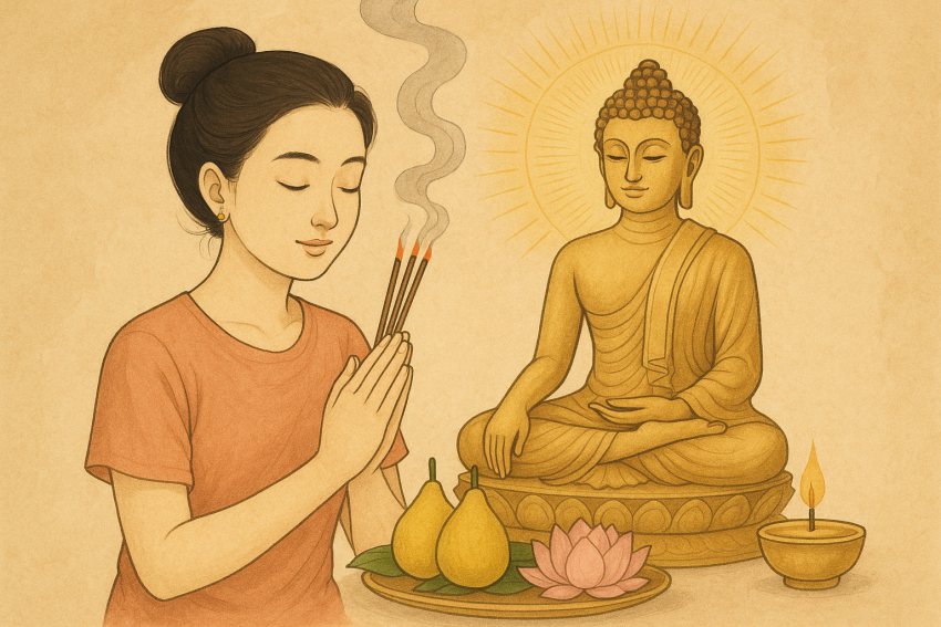 ทำบุญ ไหว้พระ เสริมดวง เสริมใจ ทำยังไงให้ได้บุญจริง?
