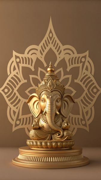 พระพิฆเนศพื้นหลังโทรศัพท์
