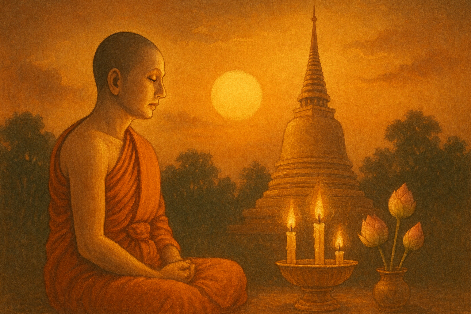 วันพระคือวันอะไร? ความหมายและประวัติความเป็นมาที่คนไทยควรรู้