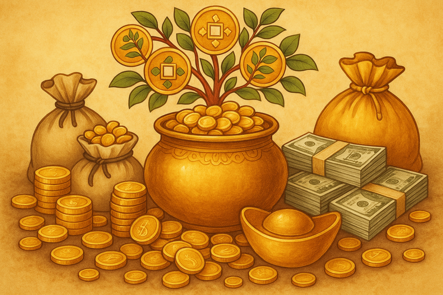 วอลเปเปอร์สายมู เรียกทรัพย์ เปลี่ยนดวงการเงินใน 7 วัน