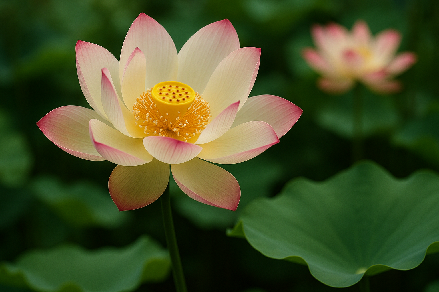 ดอกไม้มงคลบนหน้าจอ วอลเปเปอร์สายมูเรียกพลังดี