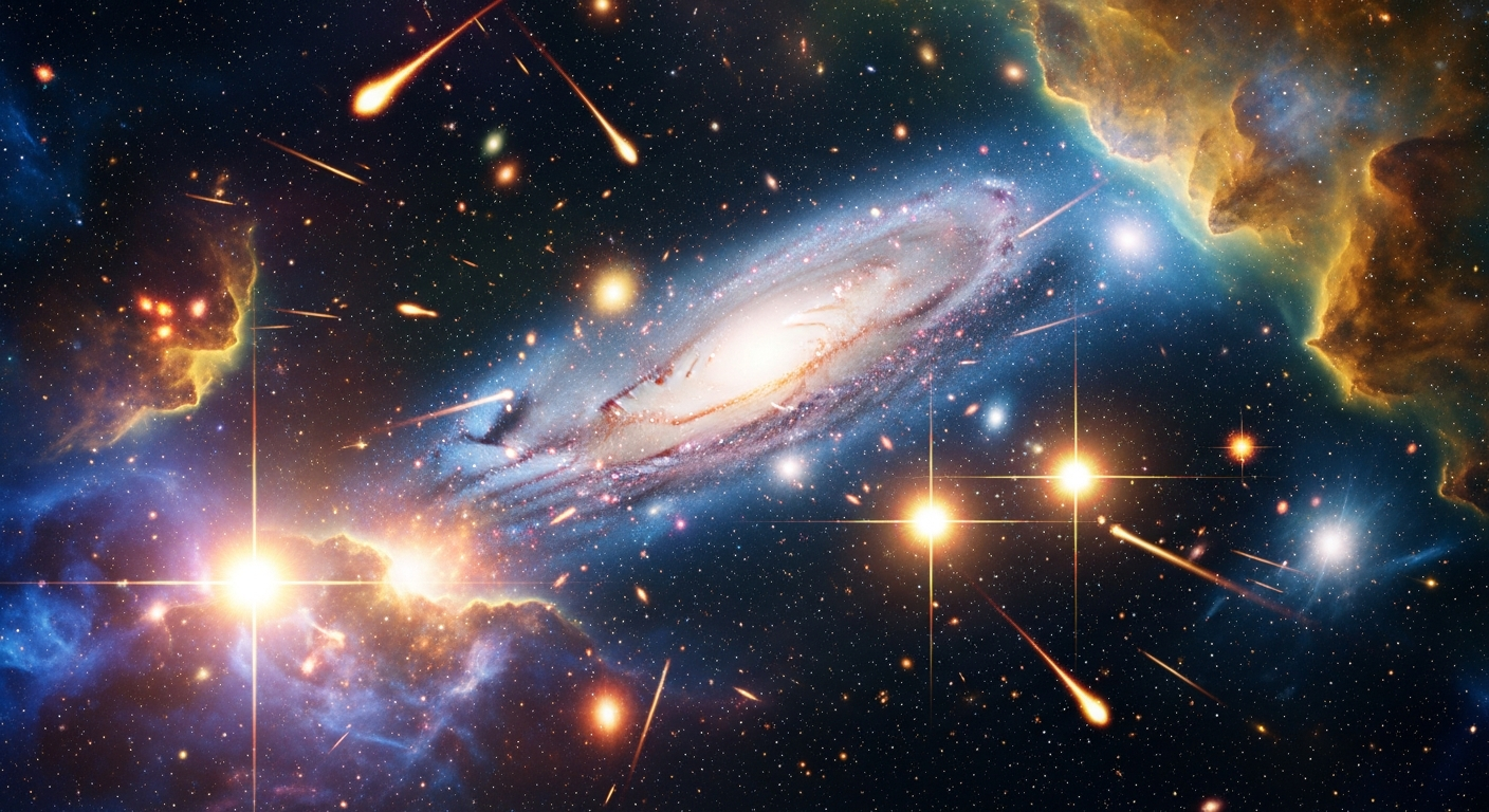 วอลเปเปอร์จักรวาลเงินทอง