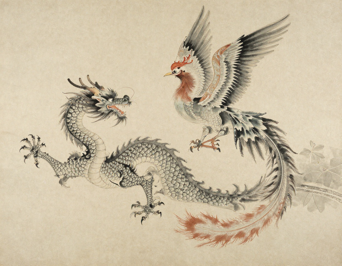 มังกรและฟีนิกซ์ - คู่สมรสแห่งสวรรค์